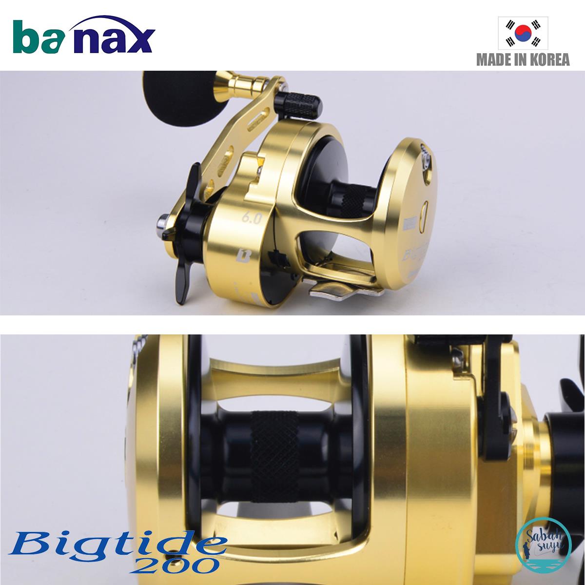 Banax Big Tide Bait Çıkrık Jig Olta Makinesi