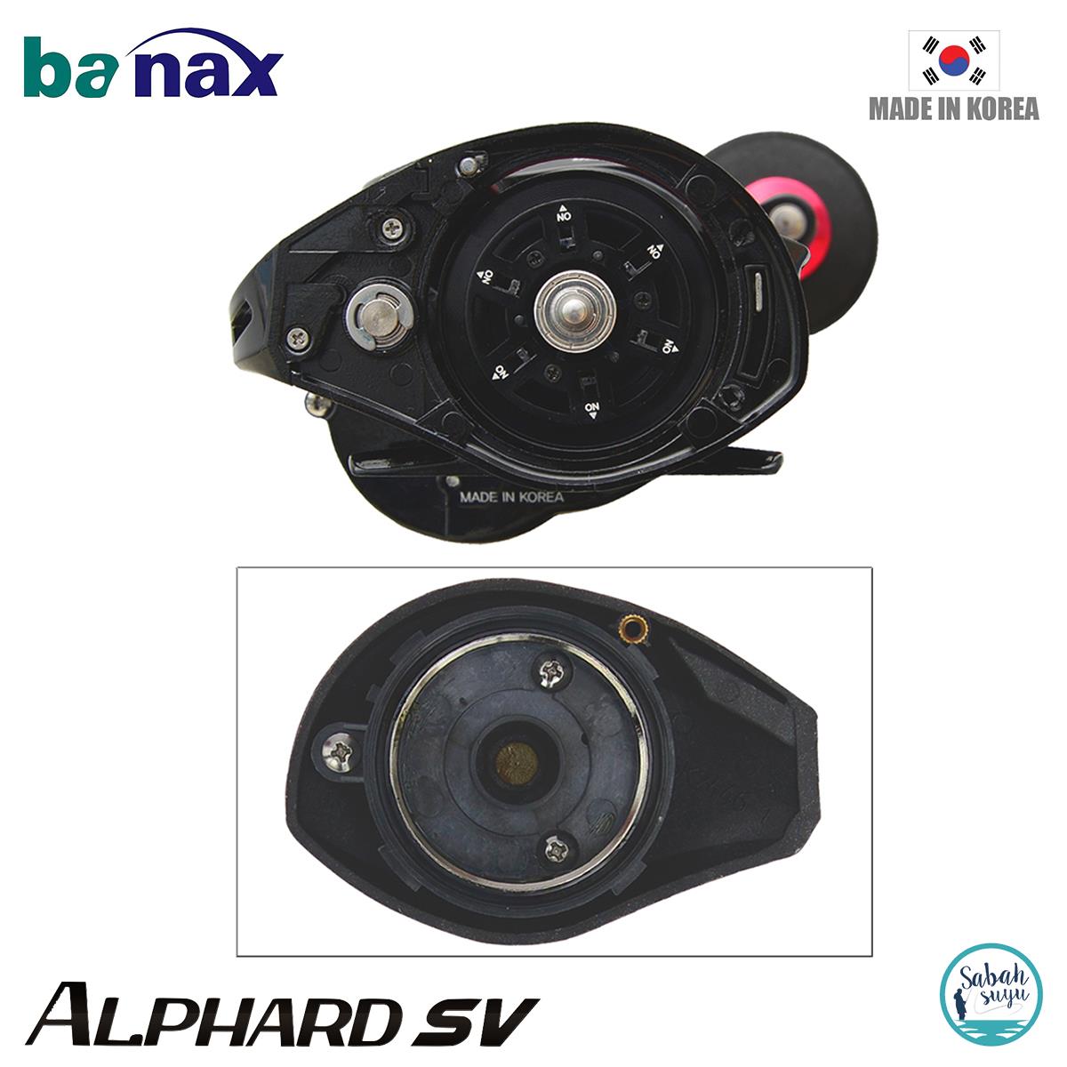 Banax Lexima Alphard SV Çıkrık/Baitcasting Jig Olta Makinesi