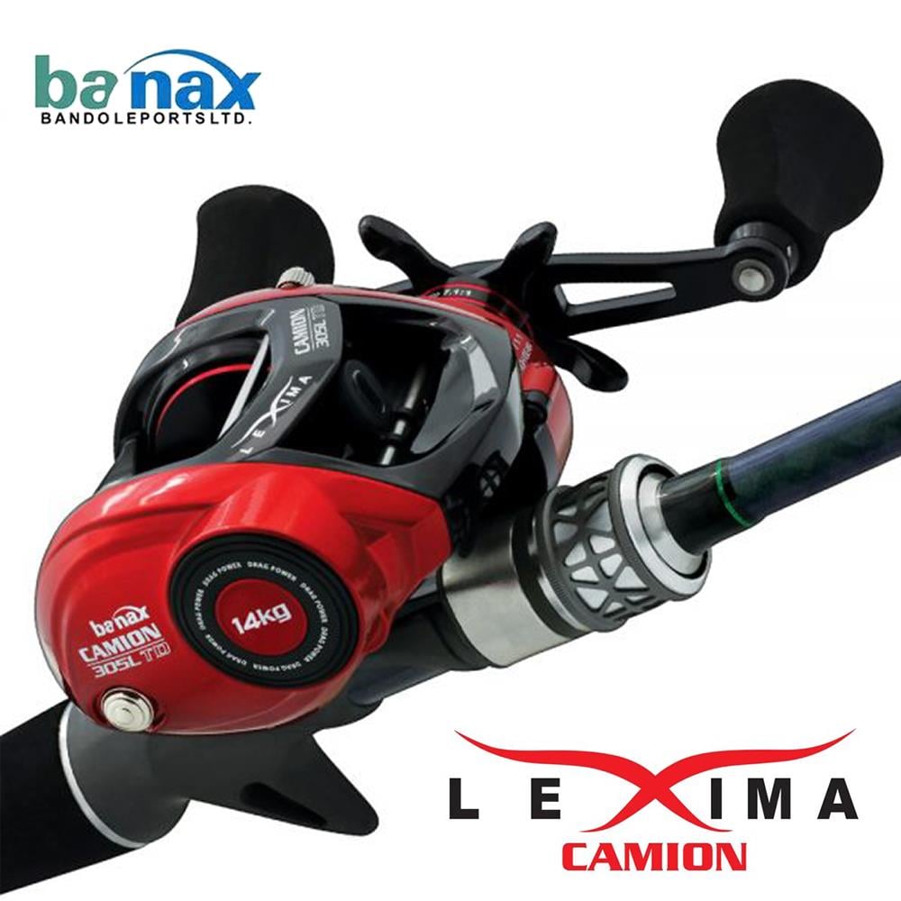 Banax Lexima Camion 305L Çıkrık/Baitcasting Jig Olta Makinesi (Sol El)