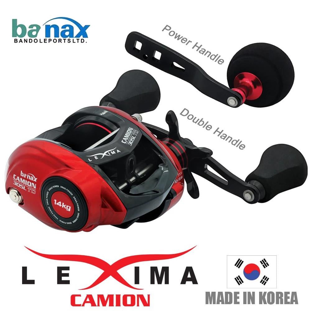 Banax Lexima Camion 305L Çıkrık/Baitcasting Jig Olta Makinesi (Sol El)