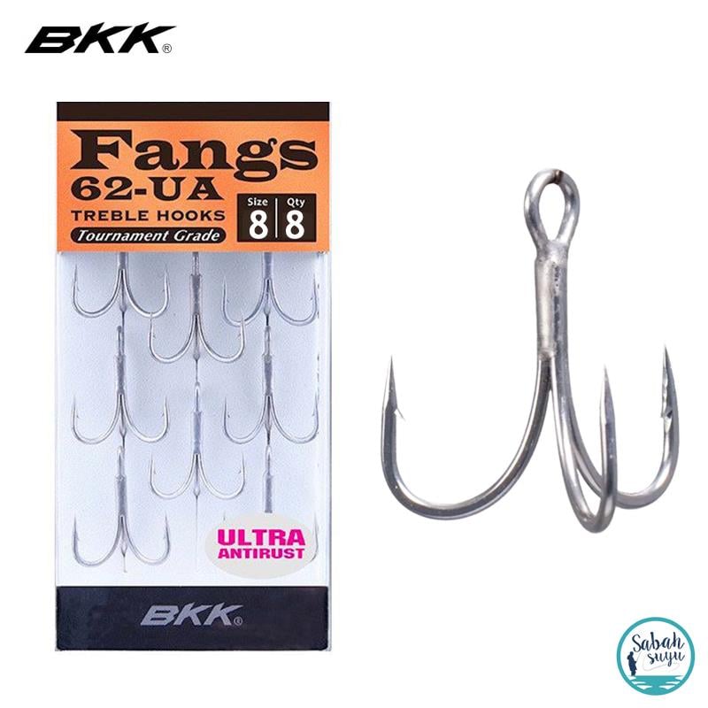 BKK Fangs 62 UA 2X Üçlü İğne #8 (8 Ad)