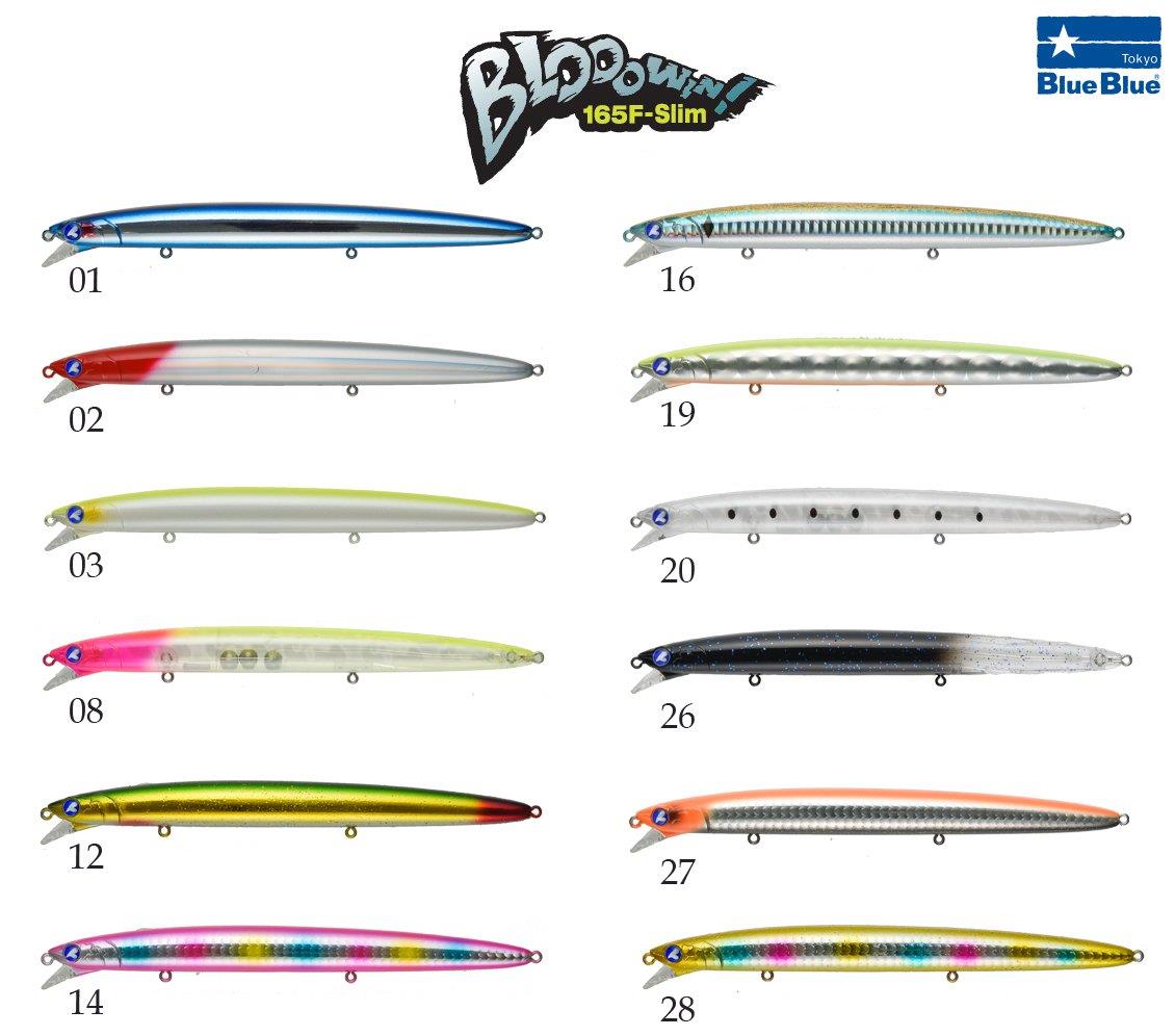 BlueBlue Blooowin! 165F 24gr 16.5cm Slim Maket Balık 03