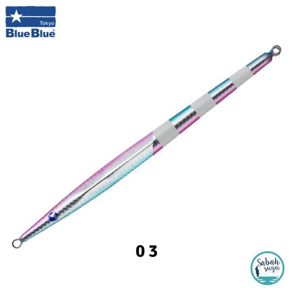 BlueBlue Essnal Jig Yem 21cm 150gr 03 Blue Pink Zebra Glow