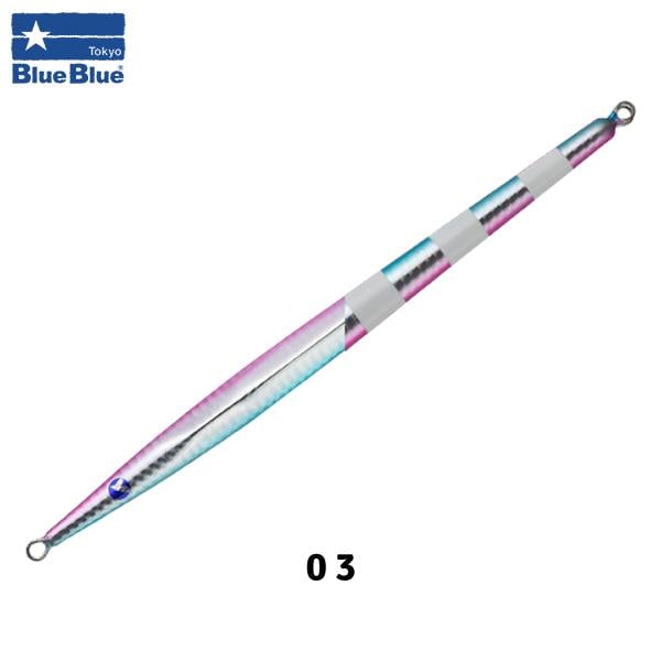 BlueBlue Essnal Jig Yem 21cm 150gr 03 Blue Pink Zebra Glow