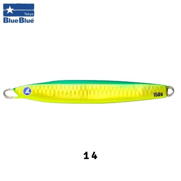 BlueBlue Falten Medium Jig Yem 150gr 14 Chart Green Gold