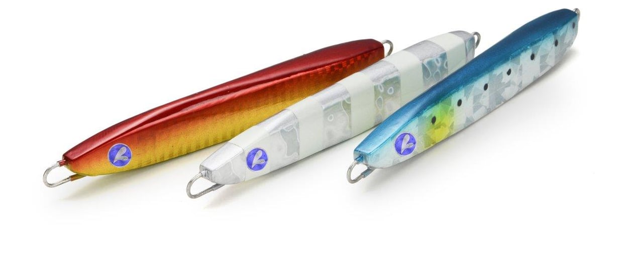 BlueBlue Falten Medium Jig Yem 90gr 08 Zebra Glow