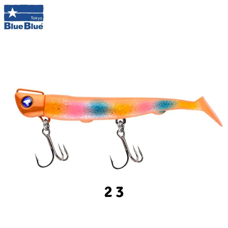 BlueBlue Jolty Mini Silikon Yem 8cm 14gr (4+1) 23 Strike Clear Orange