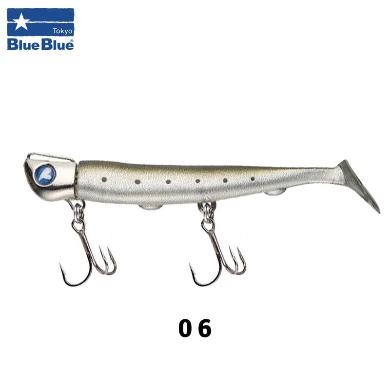 BlueBlue Jolty Mini Silikon Yem 8cm 14gr (4+1) 06 Chrome Sardine