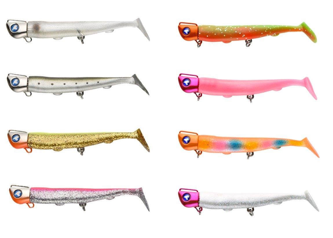 BlueBlue Jolty Silikon Yem 10cm 15gr (4+1) 06 Chrome Sardine