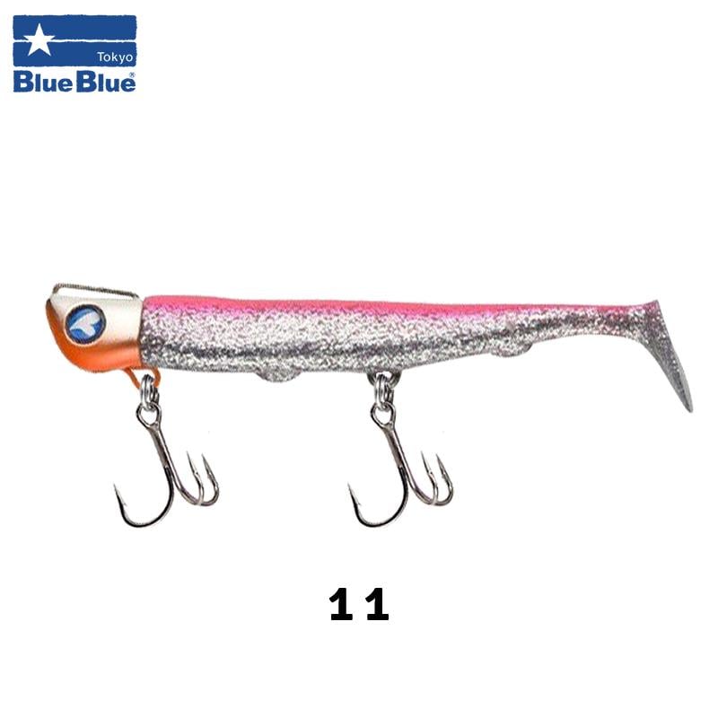 BlueBlue Jolty Silikon Yem 10cm 15gr (4+1) 11 Pink Silver OB