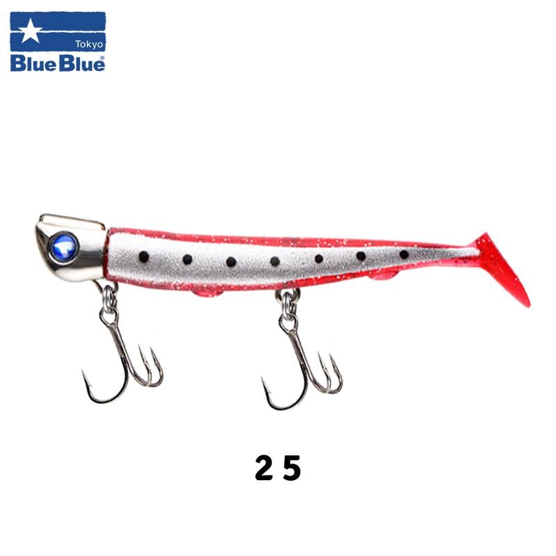 BlueBlue Jolty Silikon Yem 10cm 22gr (4+1) 25 Chrome Red Sardine