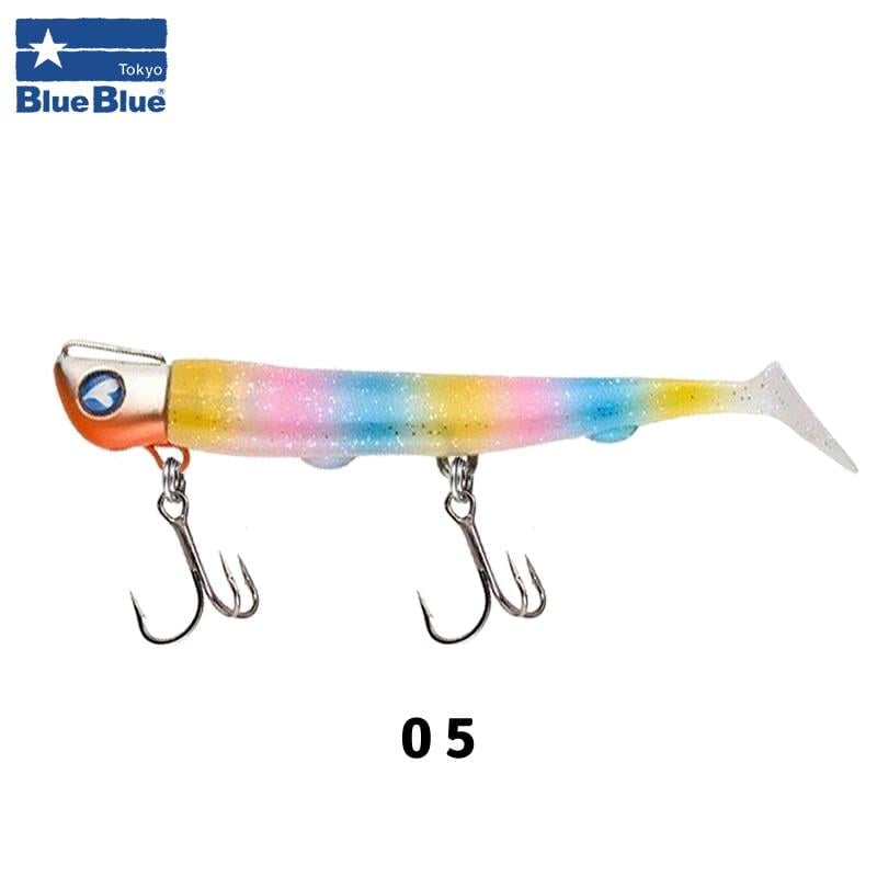 BlueBlue Jolty Silikon Yem 10cm 22gr (4+1) 05 Clear Candy OB