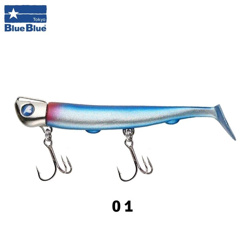 BlueBlue Jolty Silikon Yem 10cm 22gr (4+1) 01 Blue Chrome