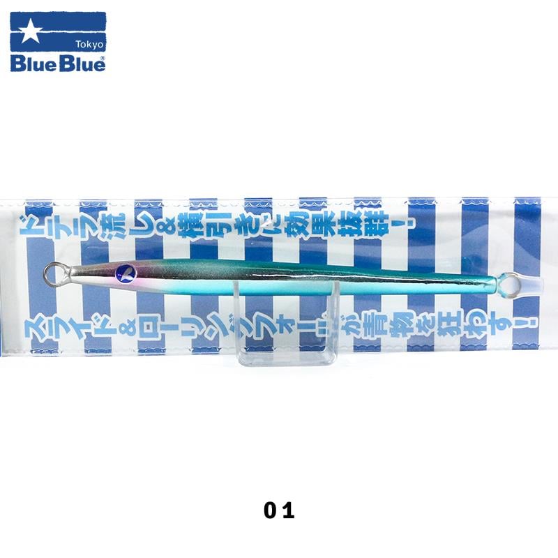 BlueBlue SeaRide Long Jig Yem 100gr 01 Blue Blue