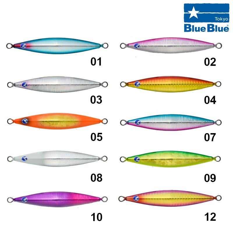 BlueBlue SpinBit Jig Yem 180gr 08 Glow Head Silver