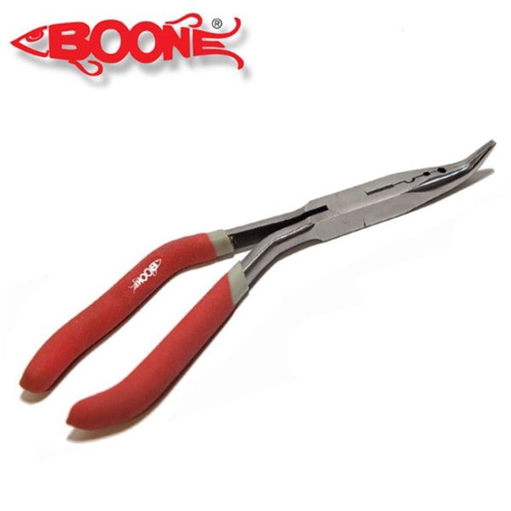 Boone Bükümlü Karga Burun Pense (Bent Long Nose Pliers)