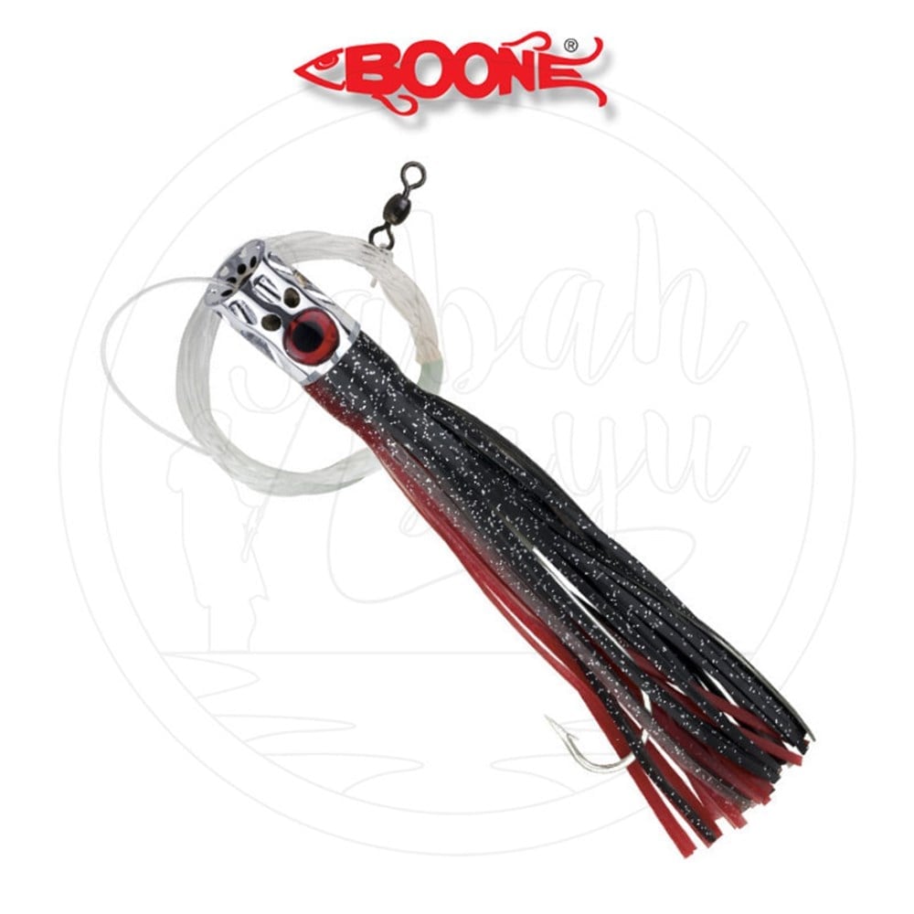 Boone Gatlin Jet İğneli Püskül Sırtı Sahtesi 18cm Kırmızı / Siyah
