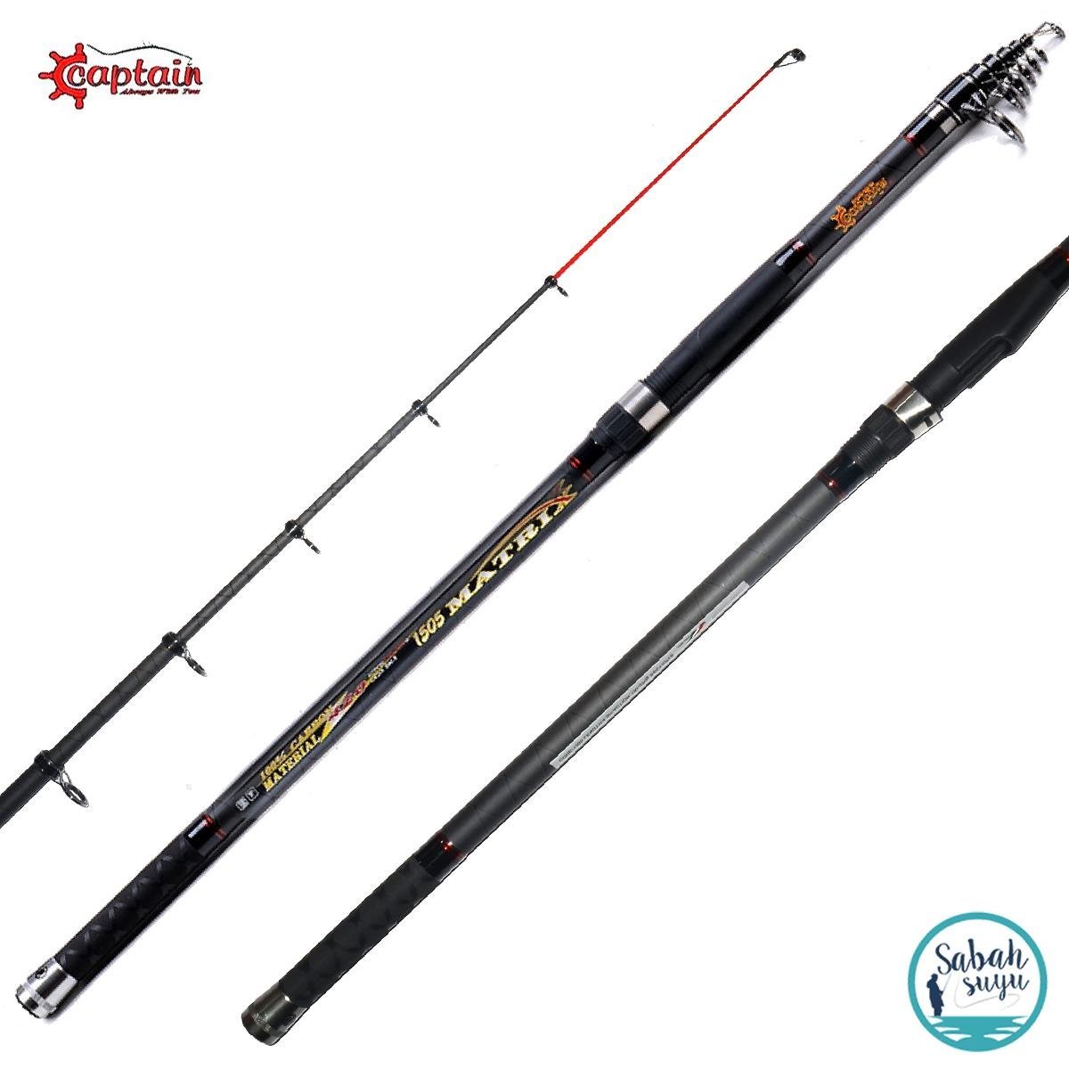 Captain 1505 Matrix 4.20mt 150-250gr Teleskopik Surf Kamış