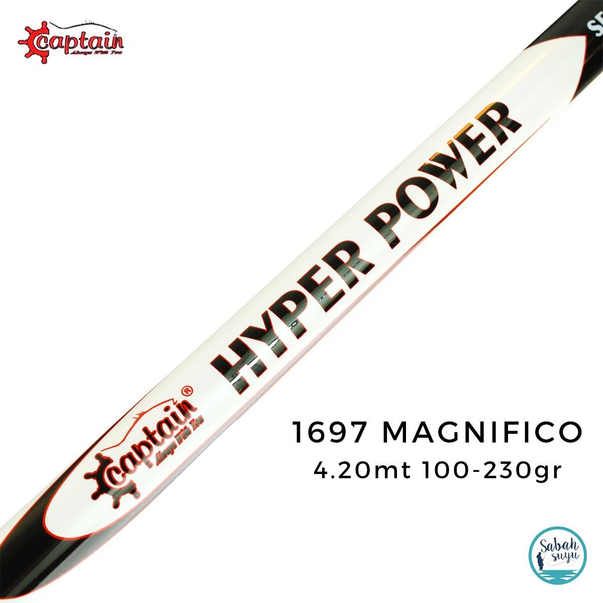 Captain 1697 Magnifico 4.20mt 100-300gr Teleskopik Surf Kamış