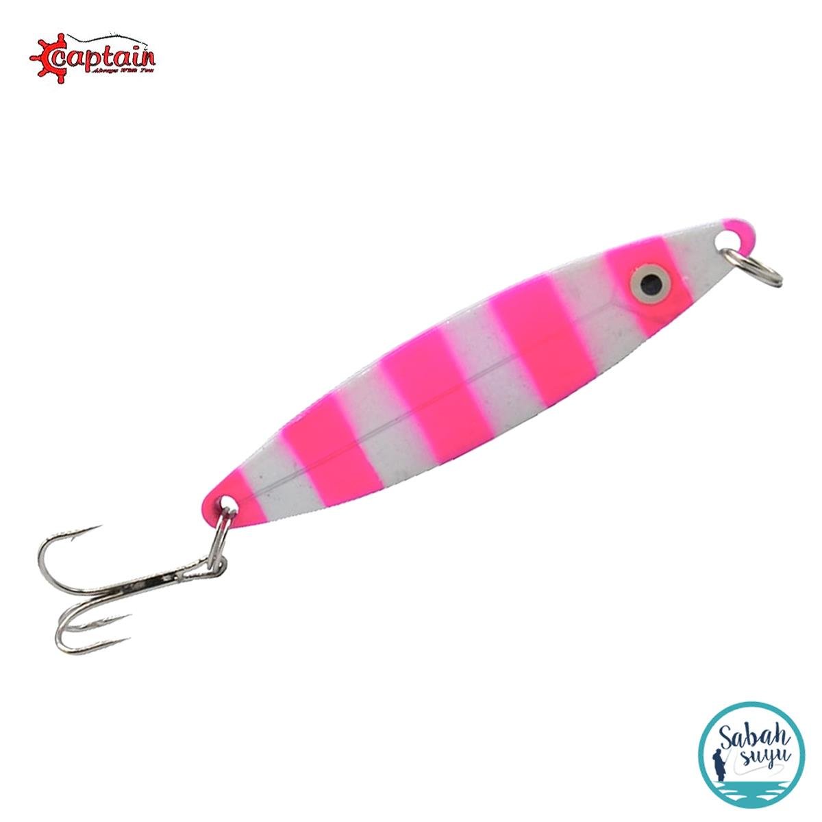 Captain 6145 Kaşık Zebra Glow 8cm 18gr Renk:03