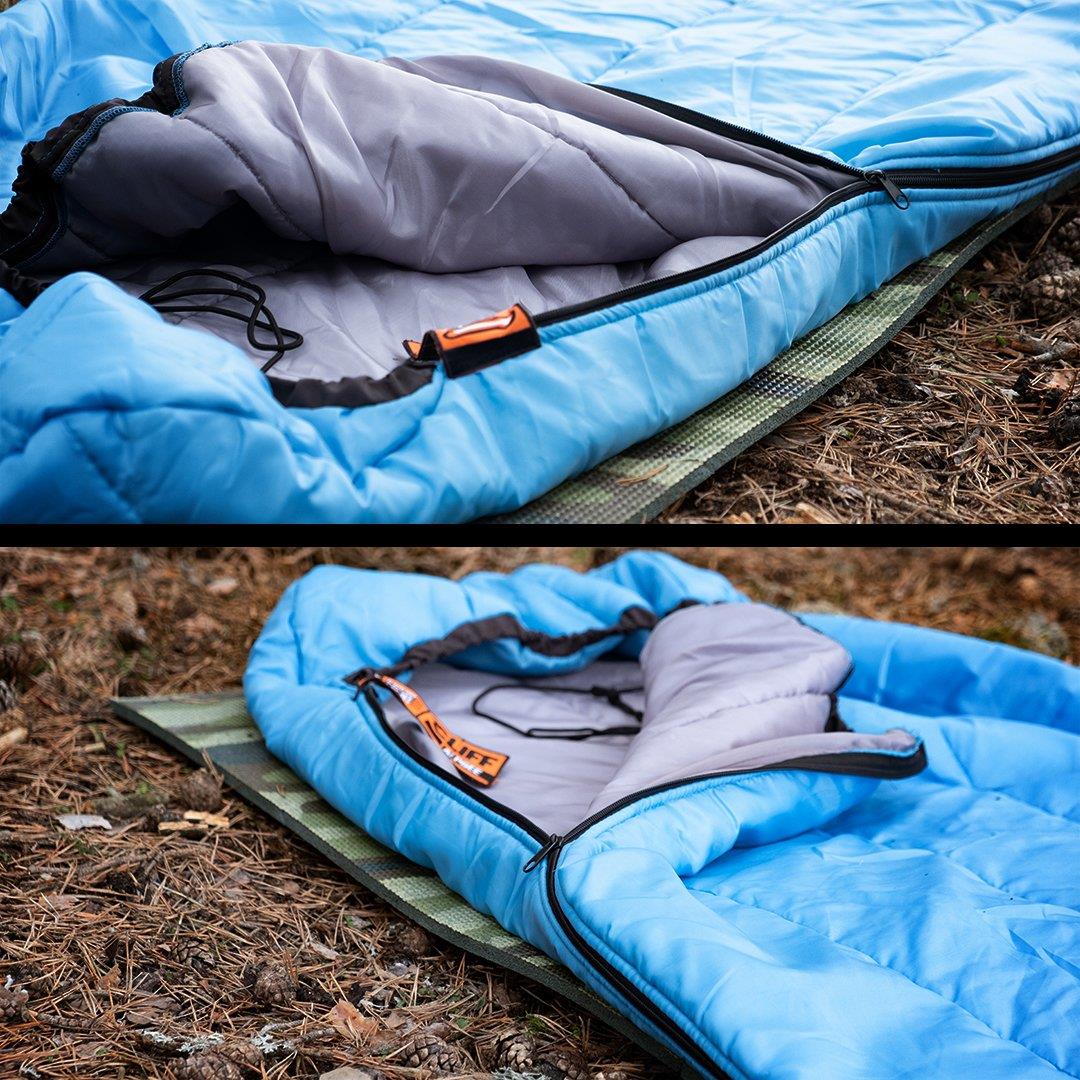 Cliff Gear Alpsee 3° Uyku Tulumu Mavi