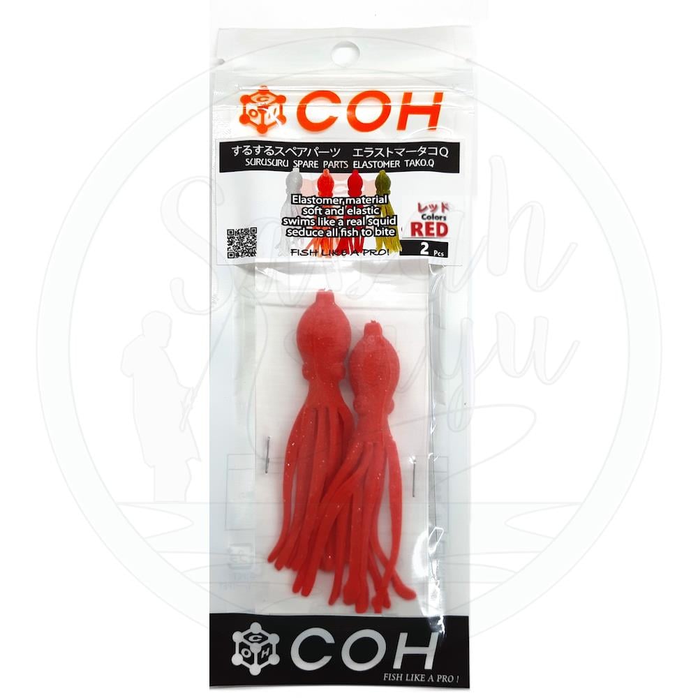 COH Elastomer Tako-Q Silikon Ahtapot - RED