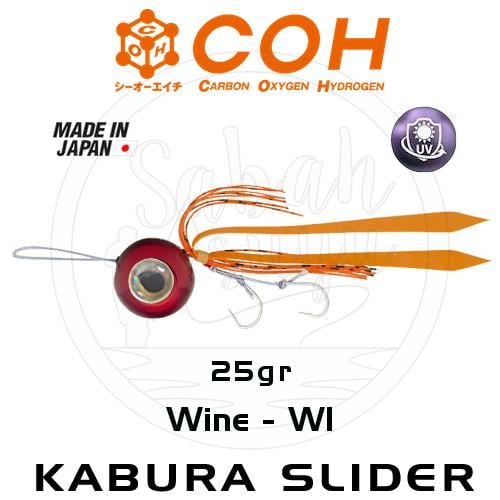 COH Kabura Slider Tai Rubber Jig Suni Yem 25gr. WI