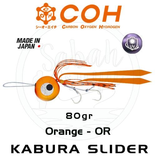 COH Kabura Slider Tai Rubber Jig Suni Yem 80gr. OR