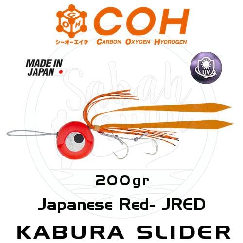 COH Kabura Slider Tai Rubber Jig Suni Yem 200gr. JRED