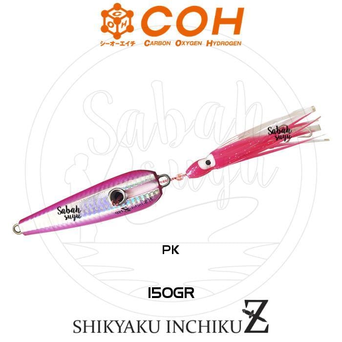 COH Shikyaku Inchiku Jig Suni Yem 150gr. Pink