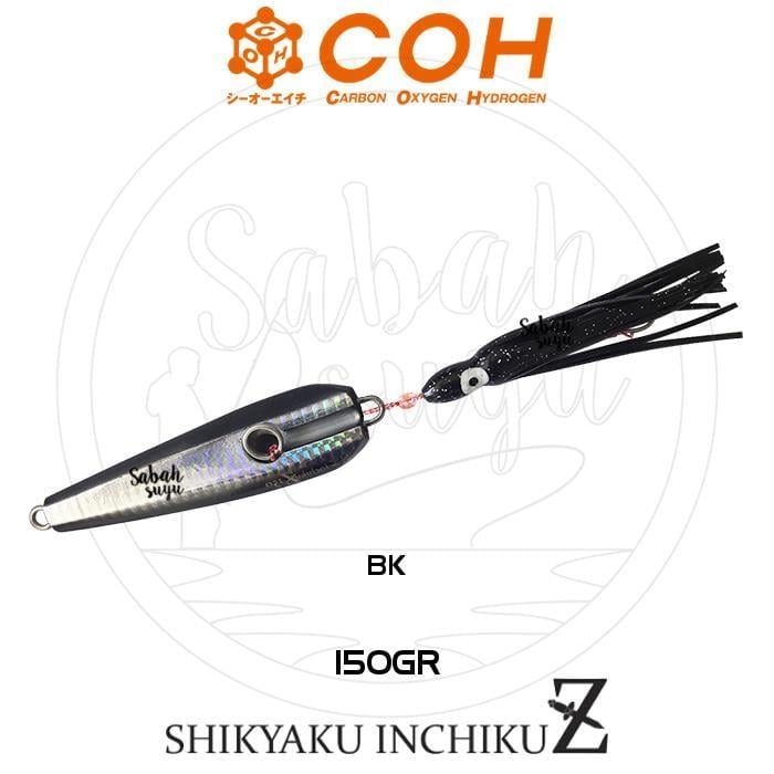COH Shikyaku Inchiku Jig Suni Yem 150gr. Black
