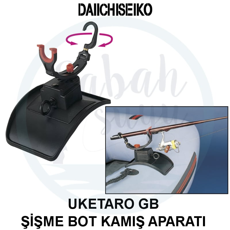 Daiichiseiko Uketaro GB Şişme Bot Kamış Sabitleme Aparatı