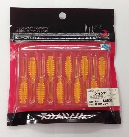 Daiwa Gekkabijin Twin Beam 2 LRF Silikon Yem 4.5cm Orange