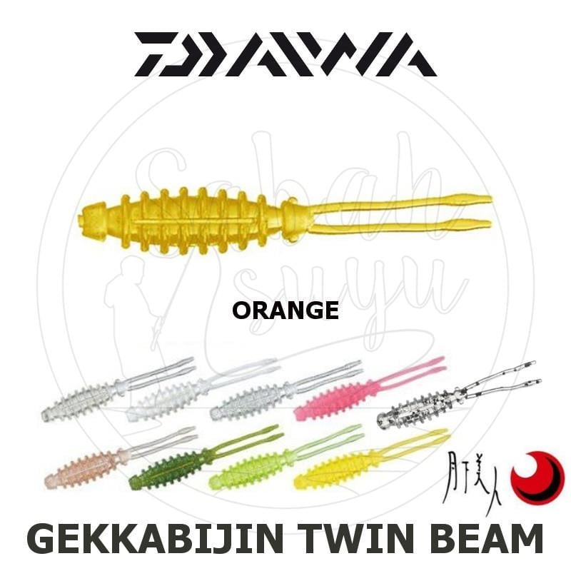 Daiwa Gekkabijin Twin Beam 2 LRF Silikon Yem 4.5cm Orange
