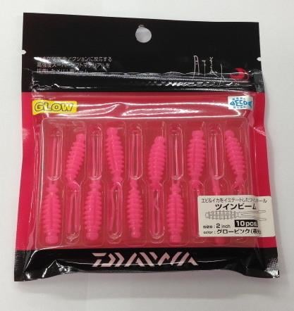 Daiwa Gekkabijin Twin Beam 2 LRF Silikon Yem 4.5cm Glow Pink