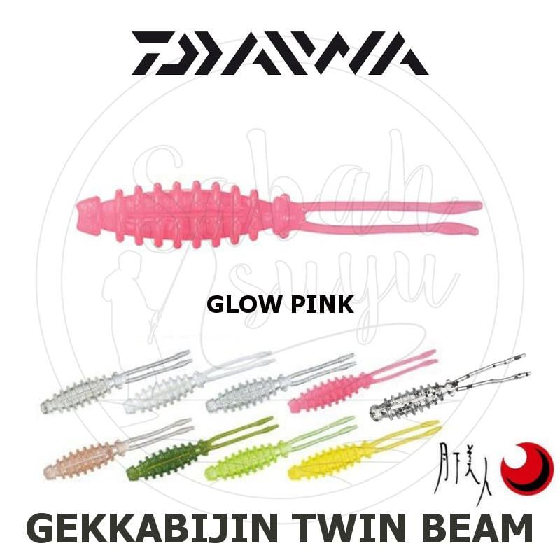 Daiwa Gekkabijin Twin Beam 2 LRF Silikon Yem 4.5cm Glow Pink