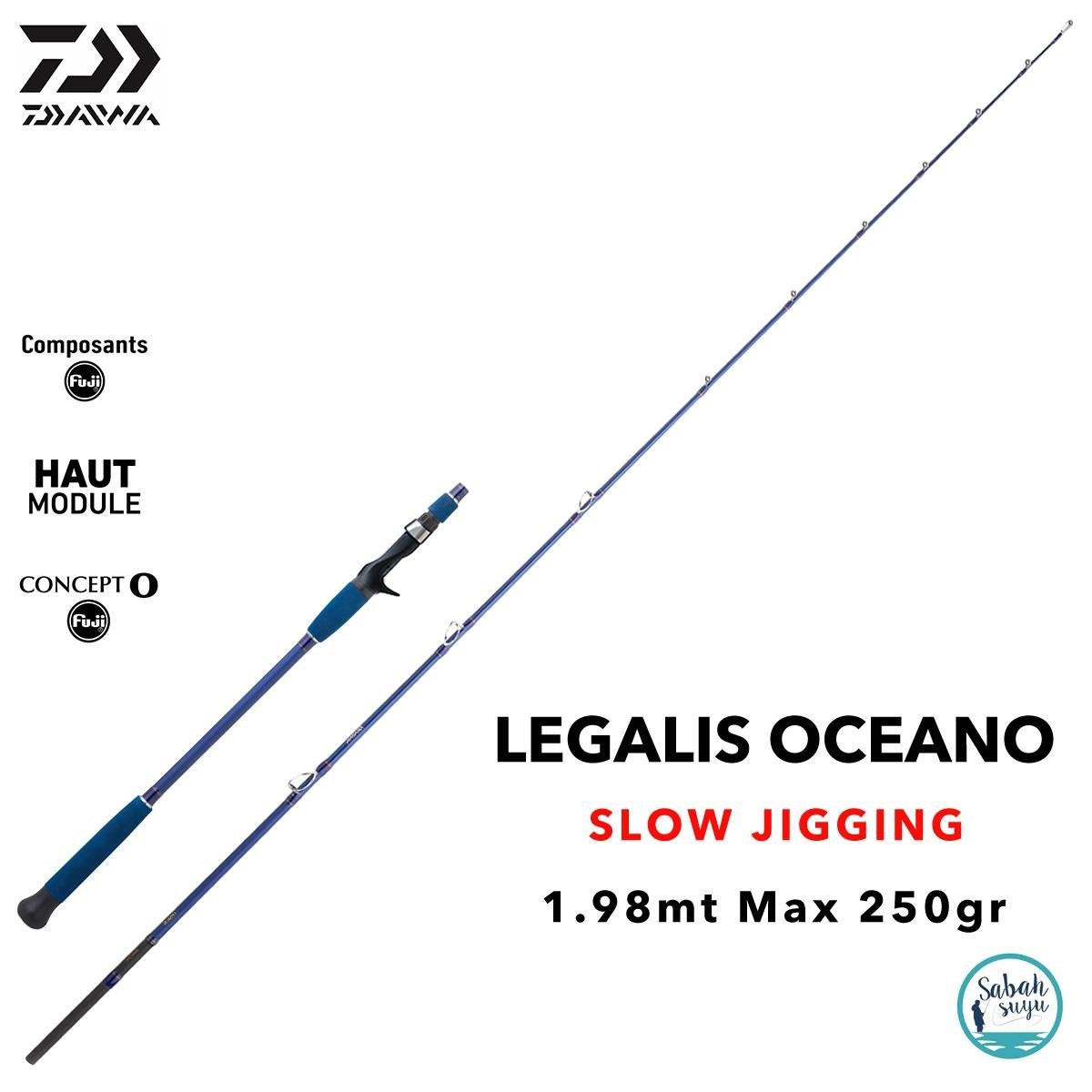 Daiwa Legalis Oceano JG 1.98mt Max 250gr (S2P) Tetikli Slow Jigging Kamış
