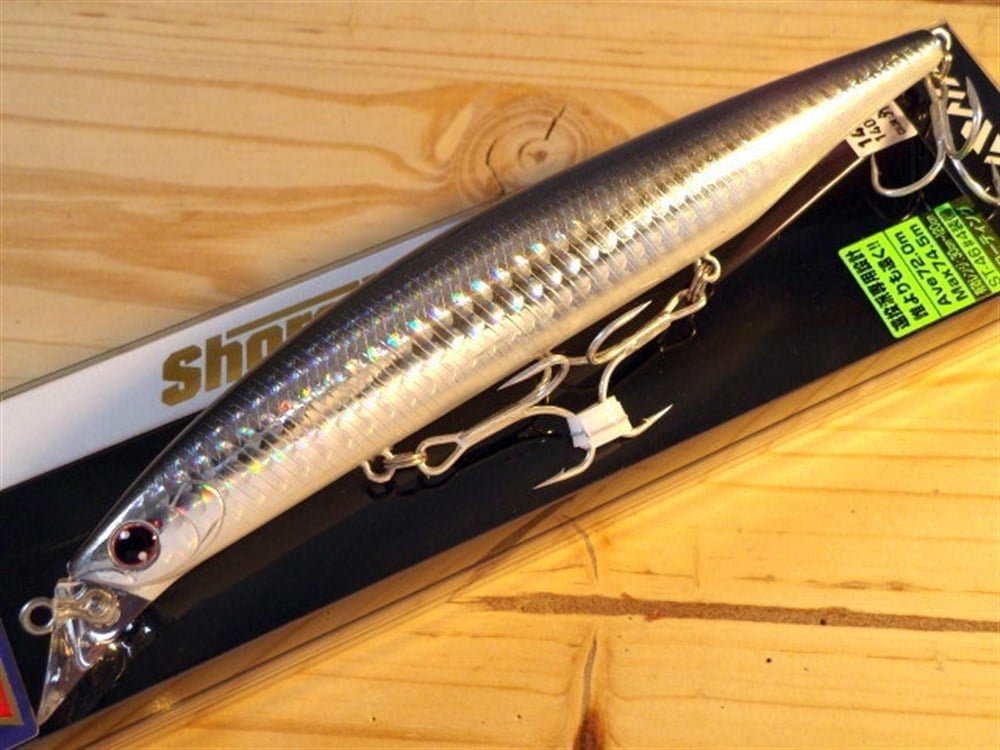 Daiwa Shore Line Shiner Z140 F #04 Gizzard Shad
