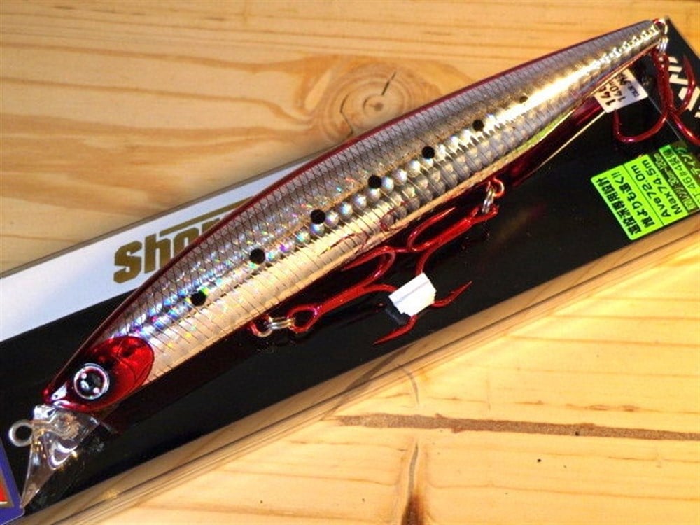 Daiwa Shore Line Shiner Z140 F #10 3D Burning Sardine