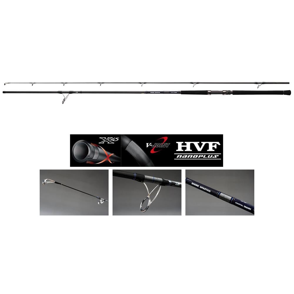 Daiwa Shore Spartan Coastal 2.90mt 40-120gr (2P) Shore Jigging Kamış
