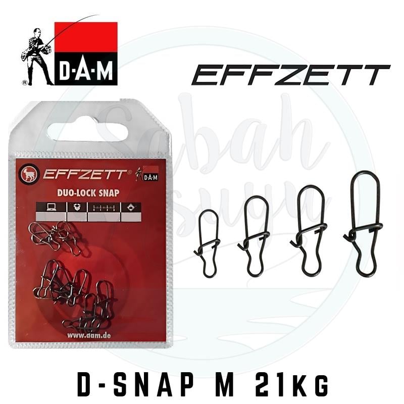 Dam Effzett D-Lock Snaps Klips (20 Adet) M 21kg