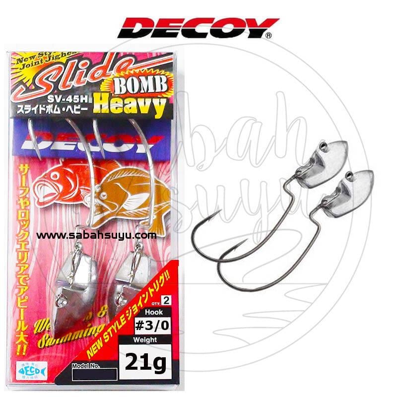 Decoy Slide Bomb Heavy SV-45H Hareketli Jighead 21 gr