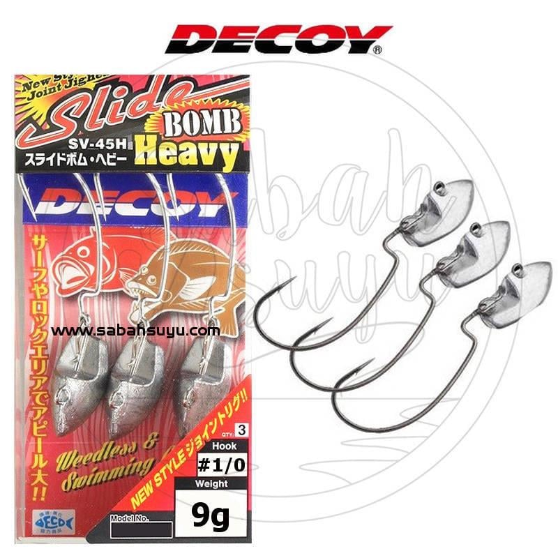 Decoy Slide Bomb Heavy SV-45H Hareketli Jighead 9 gr