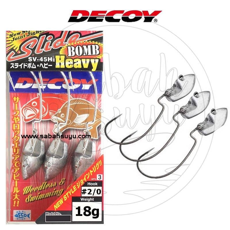 Decoy Slide Bomb Heavy SV-45H Hareketli Jighead 18 gr