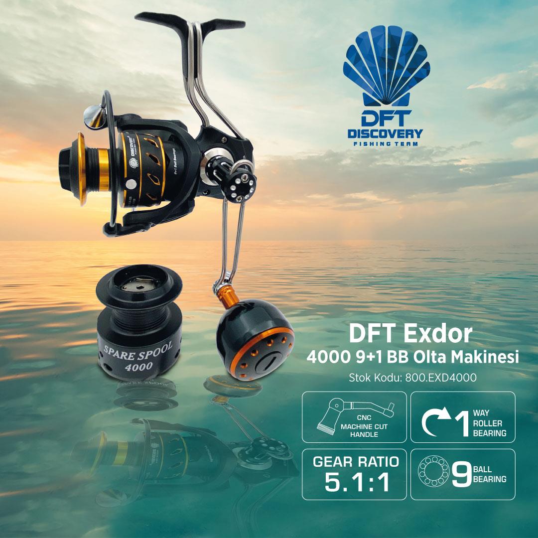 DFT Exdor 4000 FD 9+1 BB (2 Kafa) Olta Makinesi