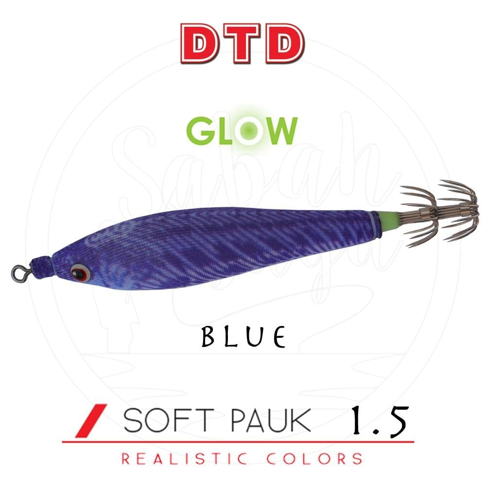 DTD Soft Pauk 1.5 55mm Kalamar Zokası Blue
