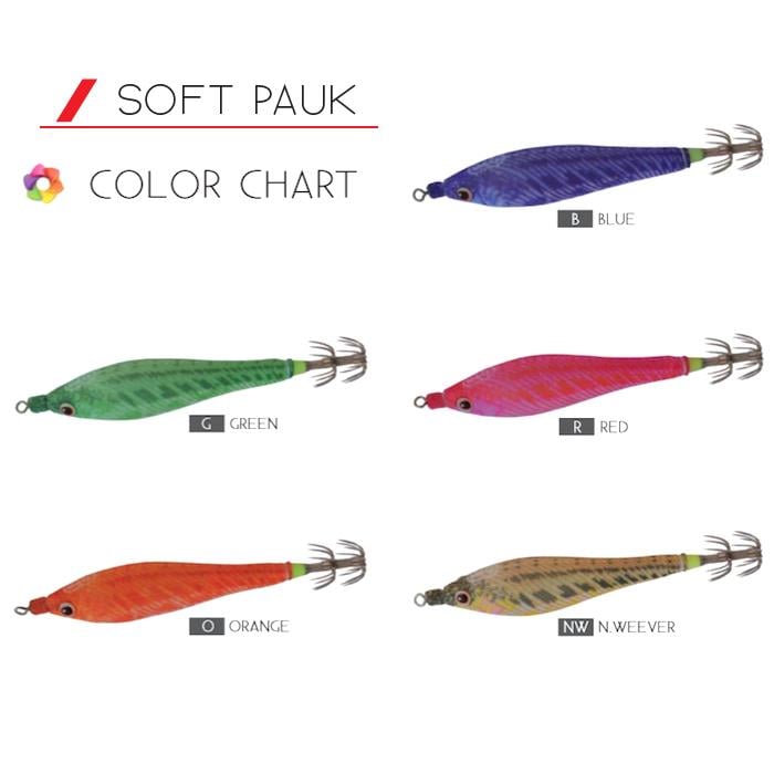 DTD Soft Pauk 2.5 70mm Kalamar Zokası Natural Weever