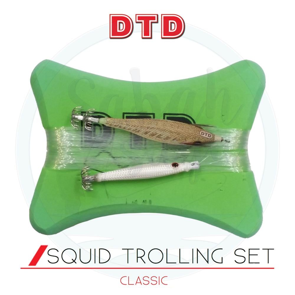 DTD Squid Trolling Set (C1) Kalamar Sırtı Takımı
