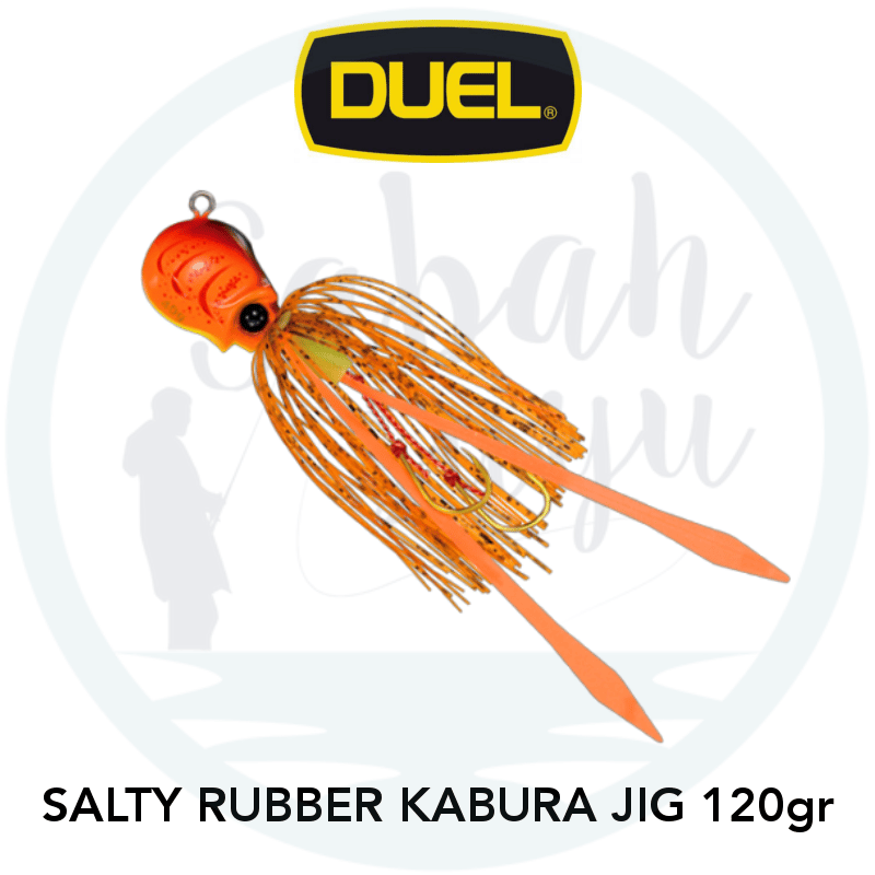 Duel Salty Rubber Kabura Jig 120gr OGBS