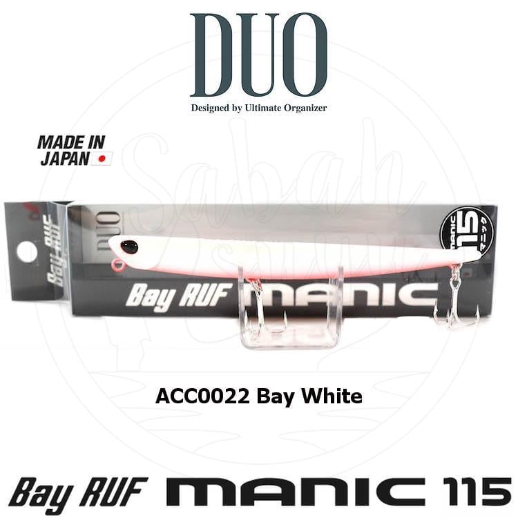Duo Bay Ruf Manic 115 ACC0022 Bay White